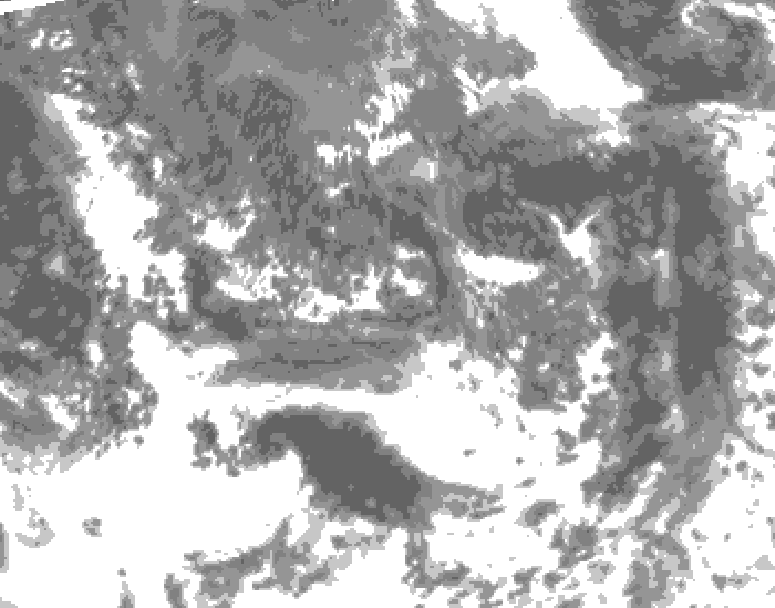 GDPS total cloud 144 hour forecast chart for Canada based on 2026/09/08 1200Z data