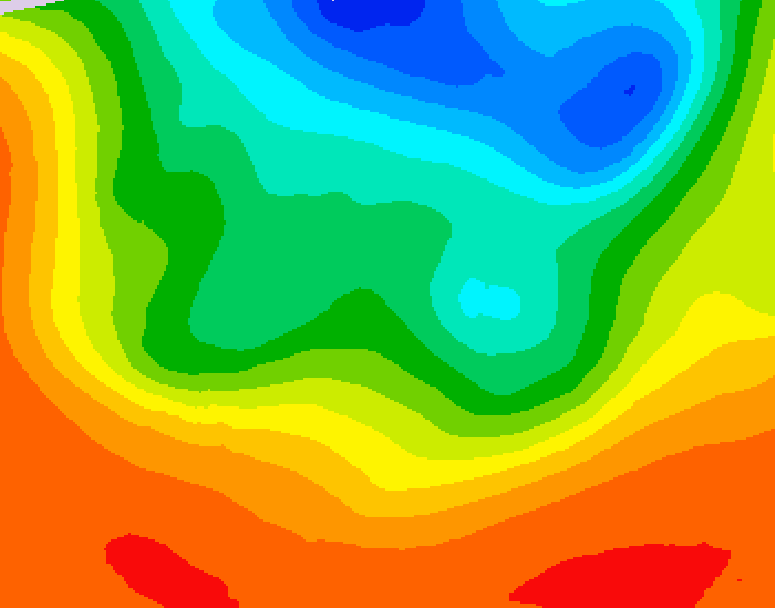 GDPS 500 millibar geopotential height 036 hour forecast chart for Canada based on 2026/09/09 0000Z data