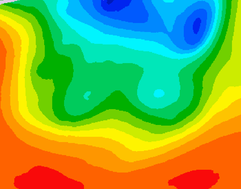 GDPS 500 millibar geopotential height 042 hour forecast chart for Canada based on 2026/09/09 0000Z data