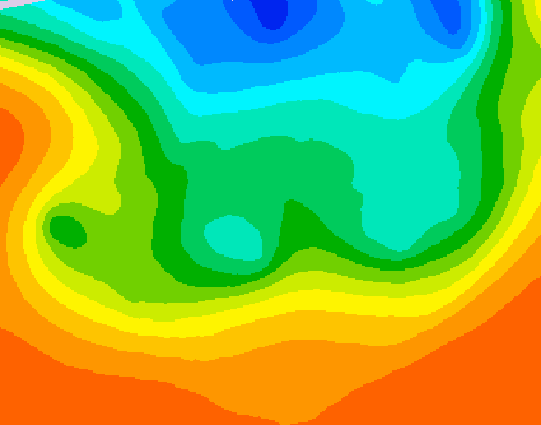 GDPS 500 millibar geopotential height 060 hour forecast chart for Canada based on 2026/09/09 0000Z data