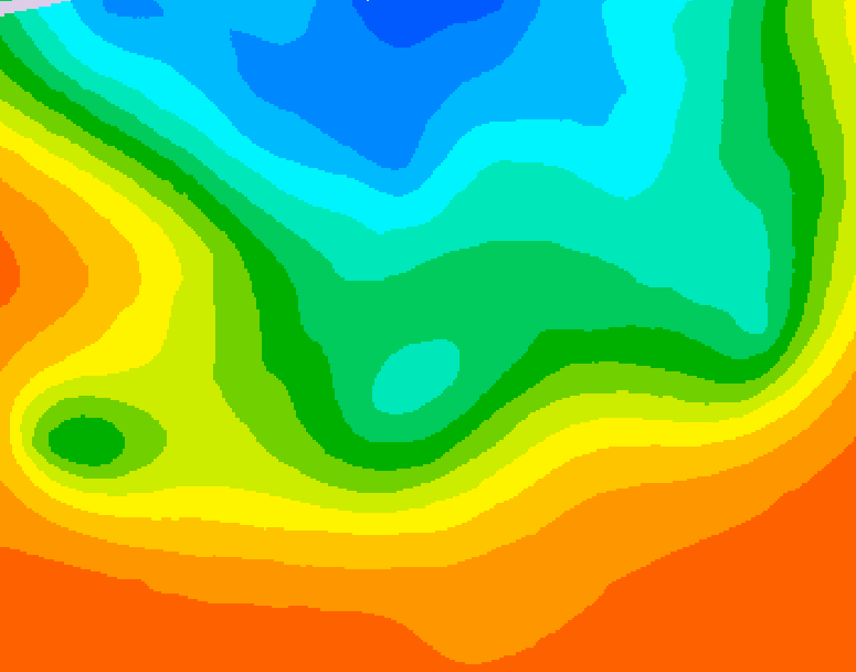 GDPS 500 millibar geopotential height 078 hour forecast chart for Canada based on 2026/09/09 0000Z data