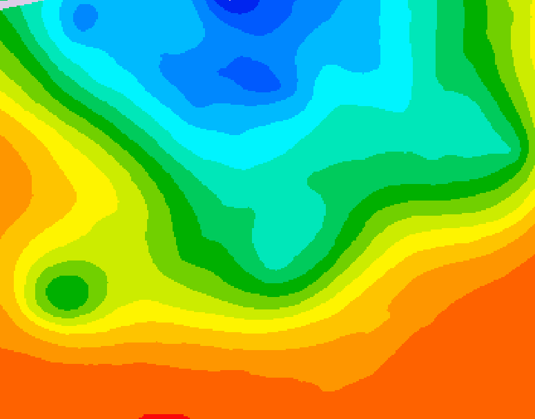 GDPS 500 millibar geopotential height 090 hour forecast chart for Canada based on 2026/09/09 0000Z data