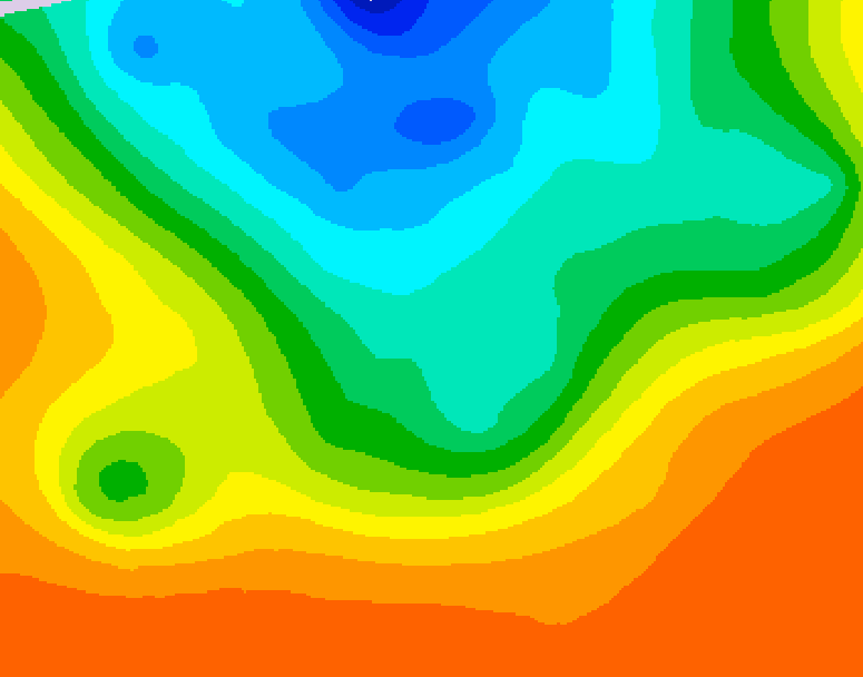 GDPS 500 millibar geopotential height 096 hour forecast chart for Canada based on 2026/09/09 0000Z data
