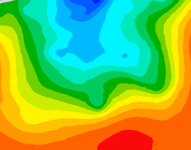 GDPS 500 millibar geopotential height 150 hour forecast chart for Canada based on 2026/09/09 0000Z data