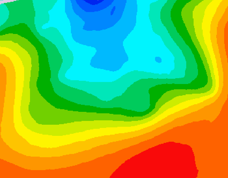 GDPS 500 millibar geopotential height 162 hour forecast chart for Canada based on 2026/09/09 0000Z data