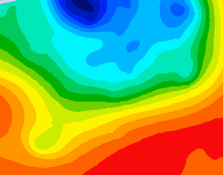 GDPS 500 millibar geopotential height 204 hour forecast chart for Canada based on 2026/09/09 0000Z data