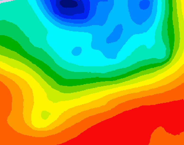 GDPS 500 millibar geopotential height 210 hour forecast chart for Canada based on 2026/09/09 0000Z data