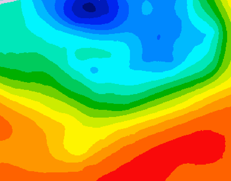 GDPS 500 millibar geopotential height 228 hour forecast chart for Canada based on 2026/09/09 0000Z data