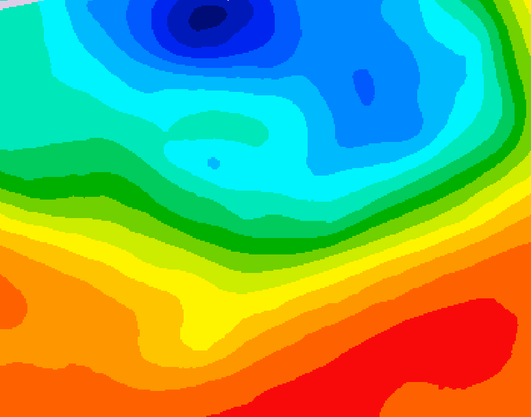 GDPS 500 millibar geopotential height 234 hour forecast chart for Canada based on 2026/09/09 0000Z data