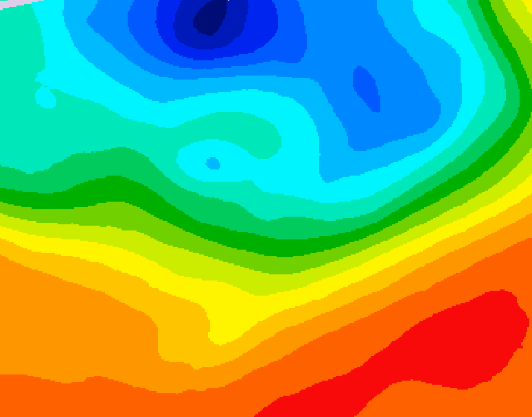 GDPS 500 millibar geopotential height 240 hour forecast chart for Canada based on 2026/09/09 0000Z data