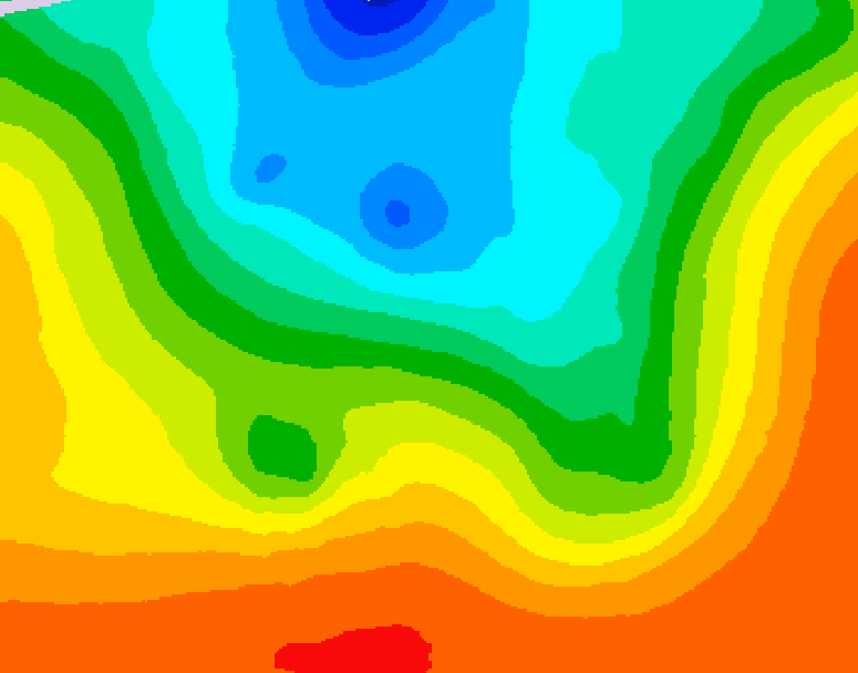 GDPS 500 millibar geopotential height 120 hour forecast chart for Canada based on 2026/09/09 1200Z data