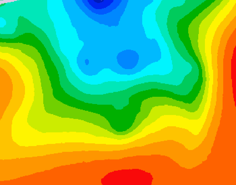 GDPS 500 millibar geopotential height 144 hour forecast chart for Canada based on 2026/09/09 1200Z data