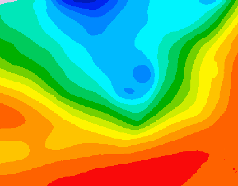 GDPS 500 millibar geopotential height 192 hour forecast chart for Canada based on 2026/09/09 1200Z data