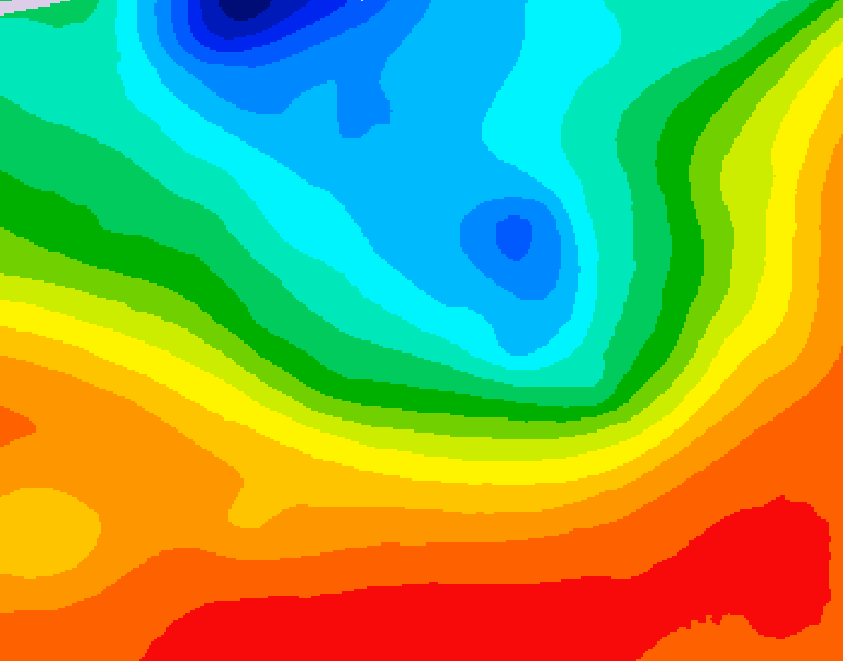 GDPS 500 millibar geopotential height 204 hour forecast chart for Canada based on 2026/09/09 1200Z data