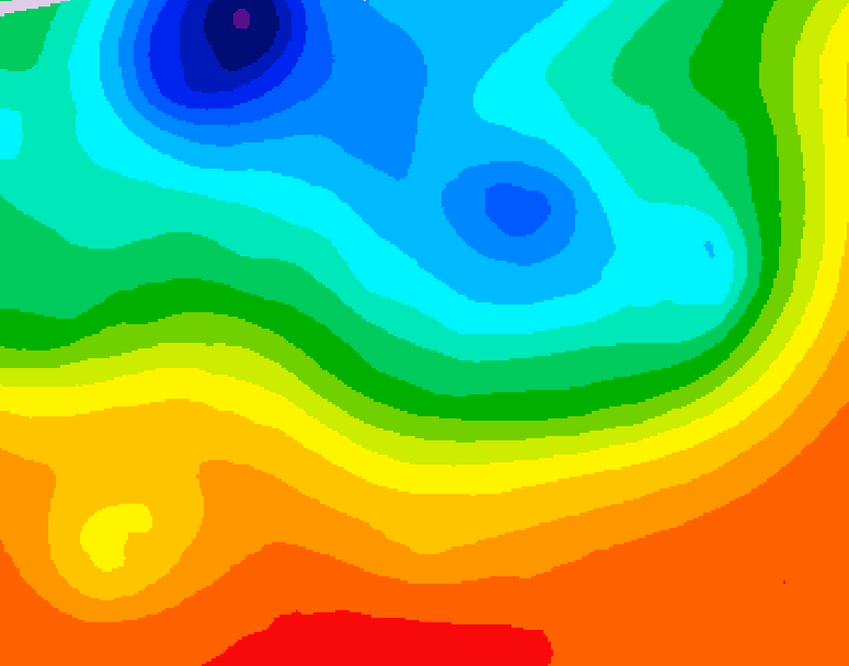 GDPS 500 millibar geopotential height 228 hour forecast chart for Canada based on 2026/09/09 1200Z data