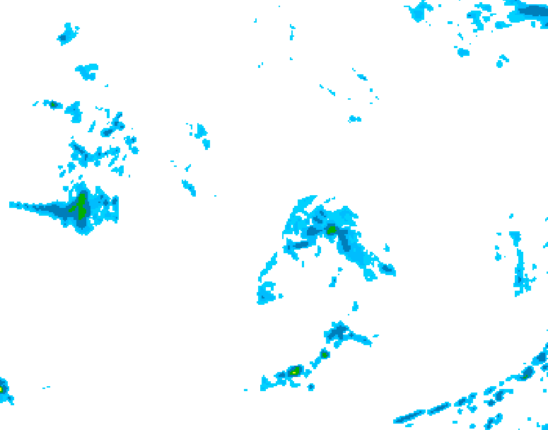 GDPS precipitation 012 hour forecast chart for Canada based on 2026/09/09 0000Z data