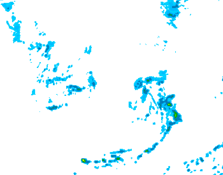 GDPS precipitation 030 hour forecast chart for Canada based on 2026/09/09 0000Z data