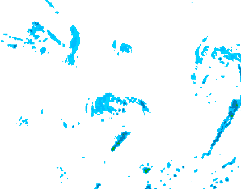GDPS precipitation 072 hour forecast chart for Canada based on 2026/09/09 0000Z data