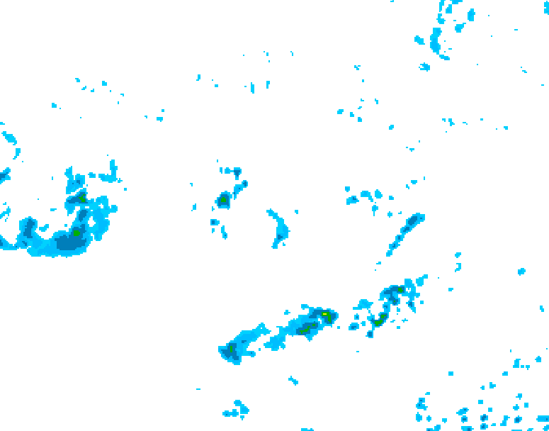 GDPS precipitation 240 hour forecast chart for Canada based on 2026/09/09 0000Z data