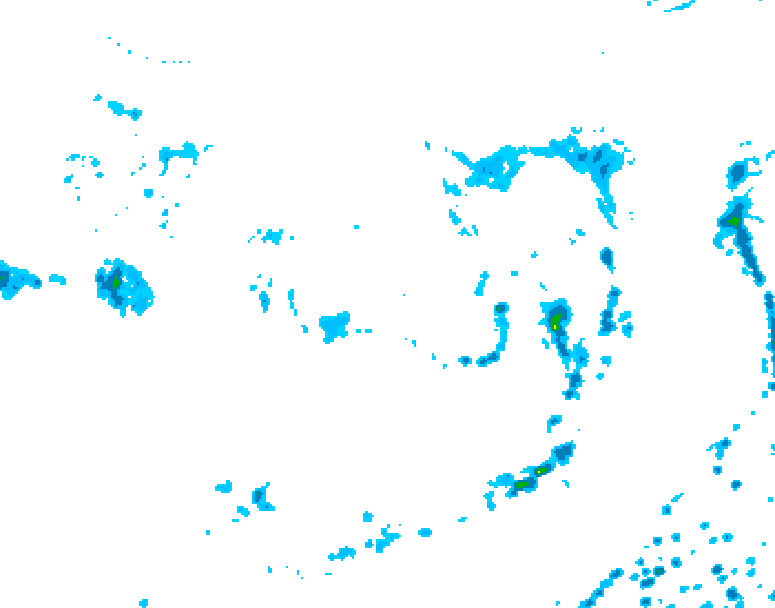 GDPS precipitation 204 hour forecast chart for Canada based on 2026/09/09 1200Z data