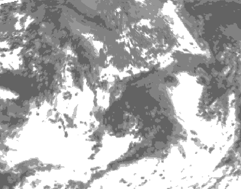 GDPS total cloud 006 hour forecast chart for Canada based on 2026/09/09 0000Z data