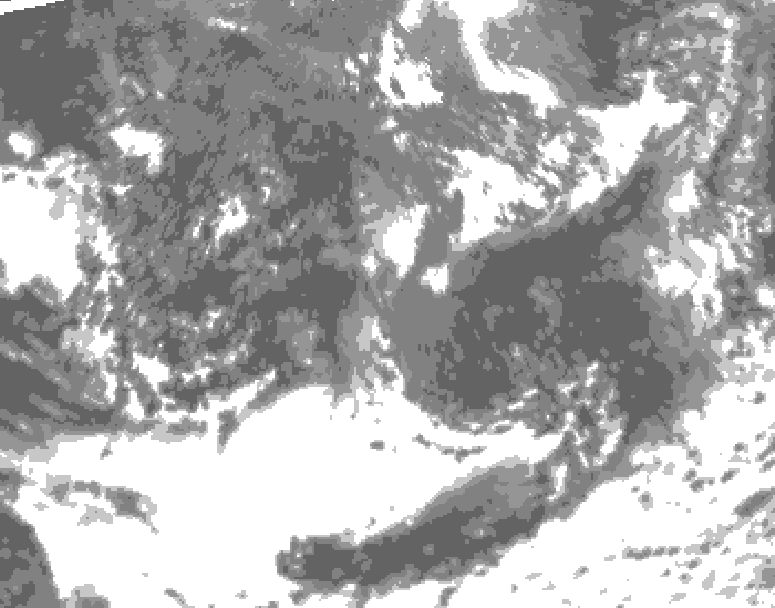 GDPS total cloud 036 hour forecast chart for Canada based on 2026/09/09 0000Z data