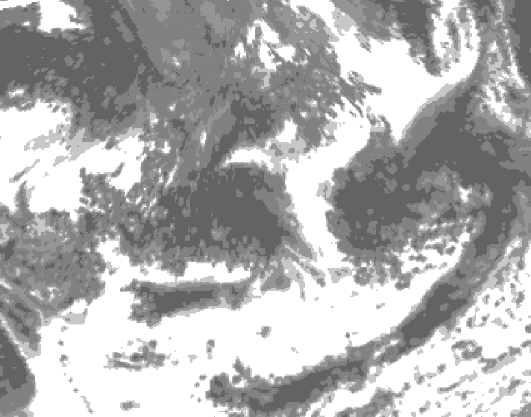 GDPS total cloud 060 hour forecast chart for Canada based on 2026/09/09 0000Z data