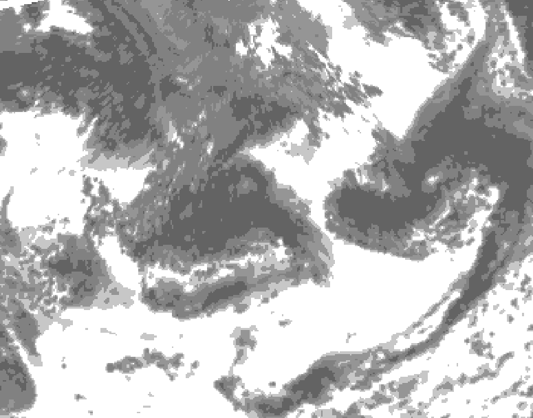 GDPS total cloud 066 hour forecast chart for Canada based on 2026/09/09 0000Z data