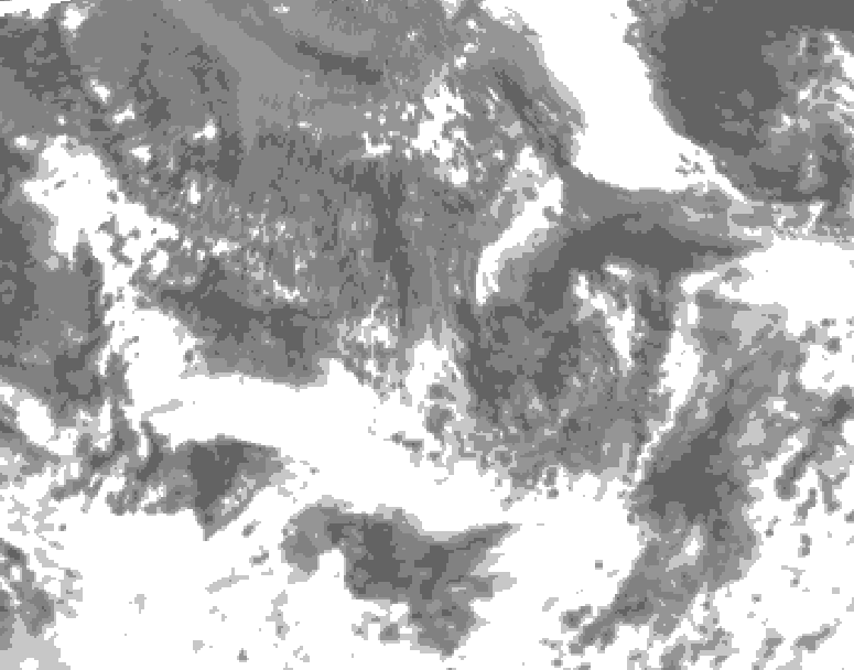 GDPS total cloud 114 hour forecast chart for Canada based on 2026/09/09 0000Z data