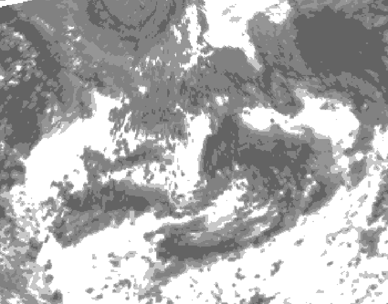 GDPS total cloud 174 hour forecast chart for Canada based on 2026/09/09 0000Z data