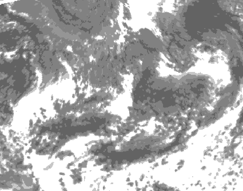 GDPS total cloud 180 hour forecast chart for Canada based on 2026/09/09 0000Z data