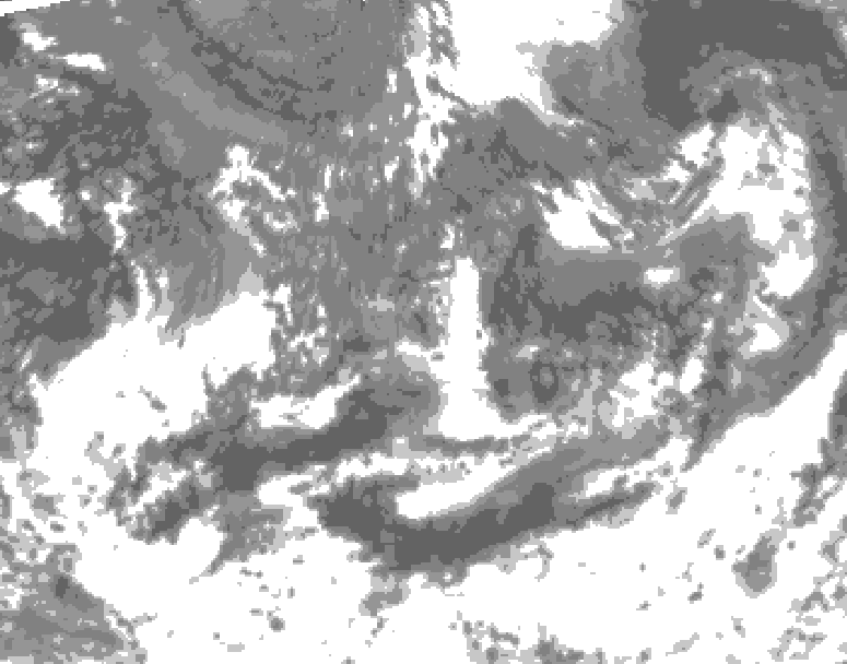 GDPS total cloud 186 hour forecast chart for Canada based on 2026/09/09 0000Z data