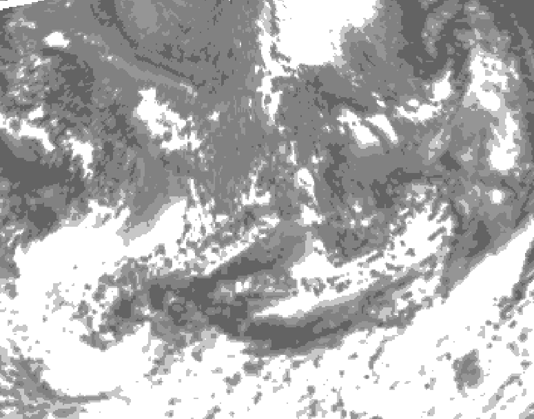 GDPS total cloud 192 hour forecast chart for Canada based on 2026/09/09 0000Z data