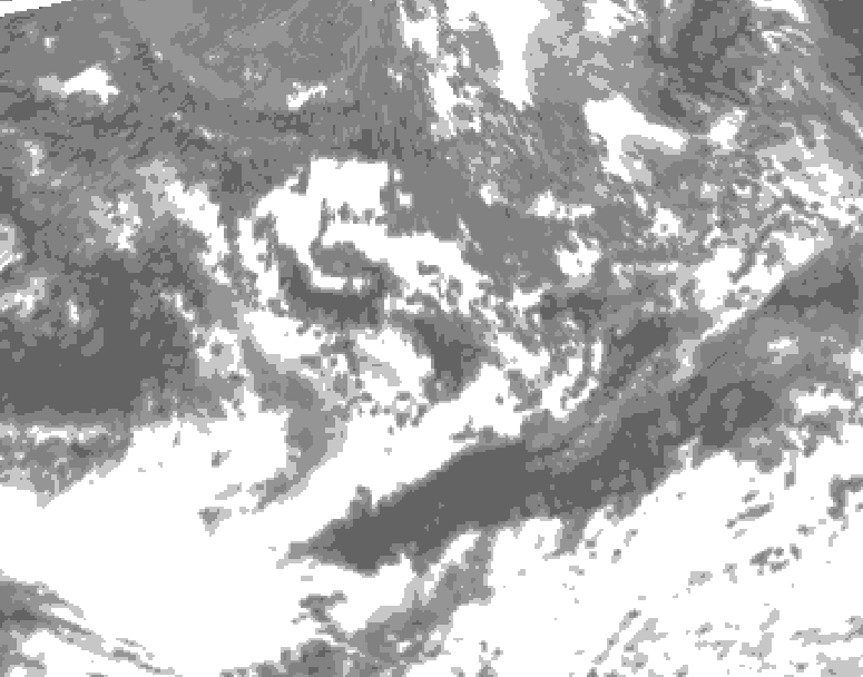 GDPS total cloud 240 hour forecast chart for Canada based on 2026/09/09 0000Z data
