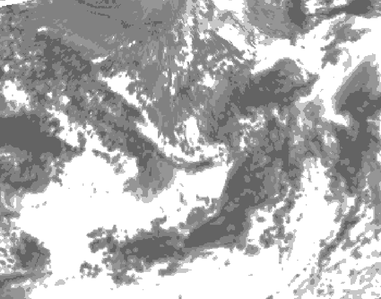 GDPS total cloud 192 hour forecast chart for Canada based on 2026/09/09 1200Z data