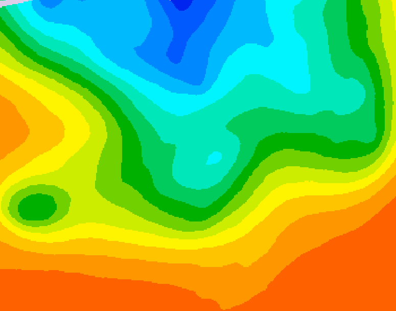 GDPS 500 millibar geopotential height 060 hour forecast chart for Canada based on 2026/09/10 0000Z data