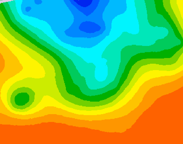 GDPS 500 millibar geopotential height 072 hour forecast chart for Canada based on 2026/09/10 0000Z data
