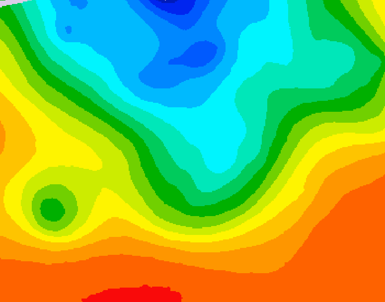 GDPS 500 millibar geopotential height 078 hour forecast chart for Canada based on 2026/09/10 0000Z data