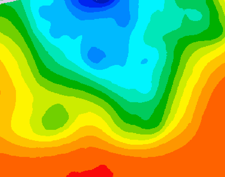 GDPS 500 millibar geopotential height 096 hour forecast chart for Canada based on 2026/09/10 0000Z data