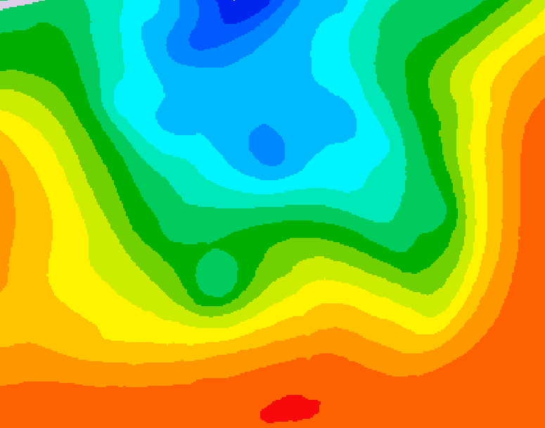 GDPS 500 millibar geopotential height 120 hour forecast chart for Canada based on 2026/09/10 0000Z data
