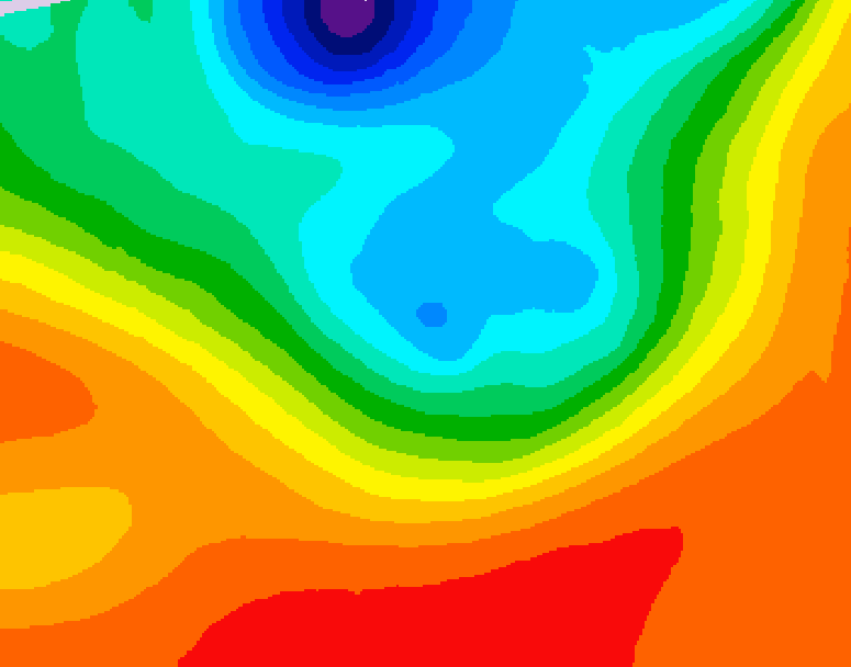 GDPS 500 millibar geopotential height 174 hour forecast chart for Canada based on 2026/09/10 0000Z data