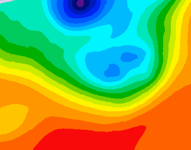 GDPS 500 millibar geopotential height 186 hour forecast chart for Canada based on 2026/09/10 0000Z data