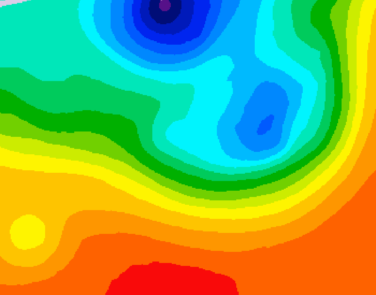 GDPS 500 millibar geopotential height 204 hour forecast chart for Canada based on 2026/09/10 0000Z data