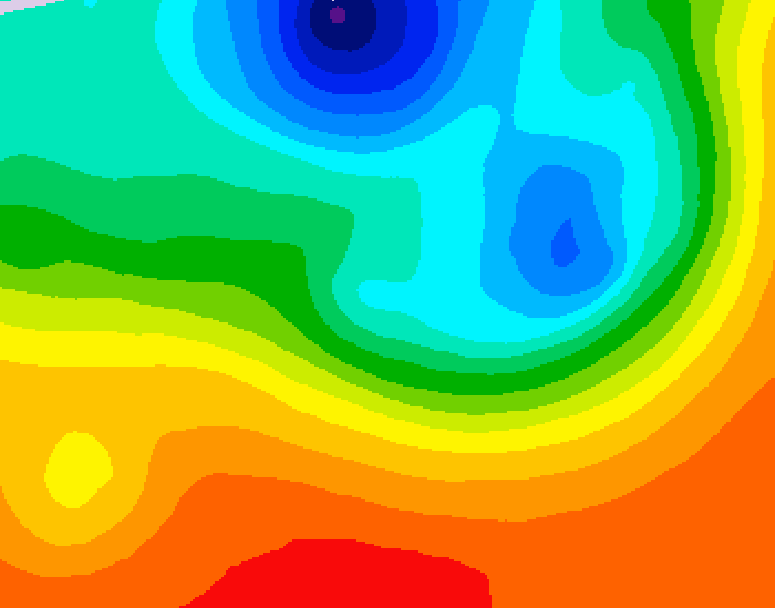 GDPS 500 millibar geopotential height 210 hour forecast chart for Canada based on 2026/09/10 0000Z data