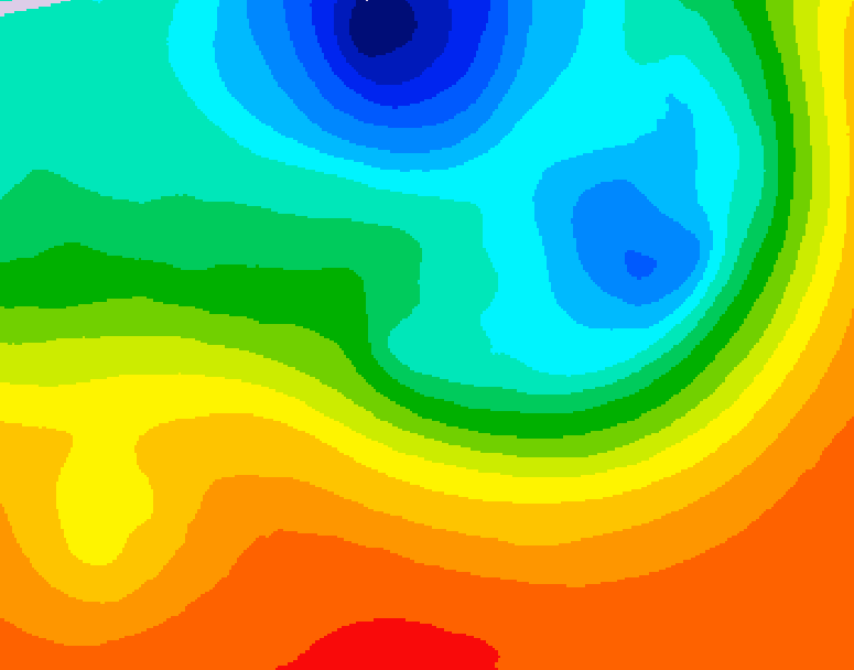 GDPS 500 millibar geopotential height 216 hour forecast chart for Canada based on 2026/09/10 0000Z data