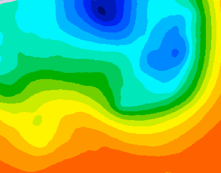 GDPS 500 millibar geopotential height 228 hour forecast chart for Canada based on 2026/09/10 0000Z data