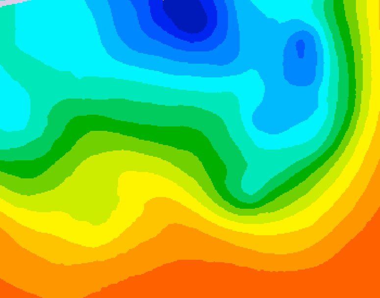 GDPS 500 millibar geopotential height 240 hour forecast chart for Canada based on 2026/09/10 0000Z data