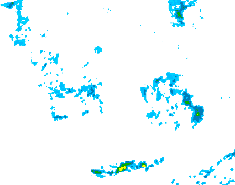 GDPS precipitation 012 hour forecast chart for Canada based on 2026/09/10 0000Z data