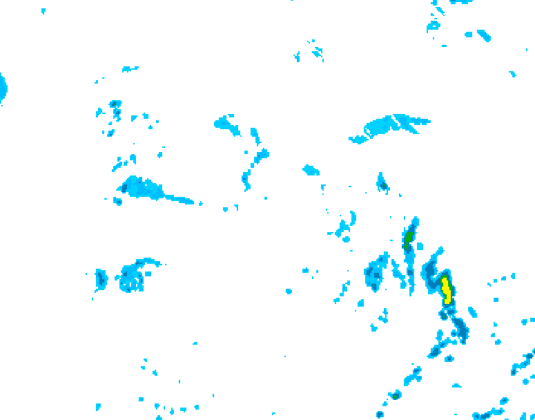 GDPS precipitation 096 hour forecast chart for Canada based on 2026/09/10 0000Z data