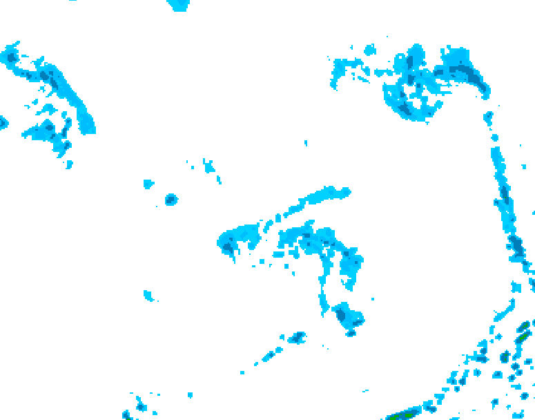 GDPS precipitation 138 hour forecast chart for Canada based on 2026/09/10 0000Z data